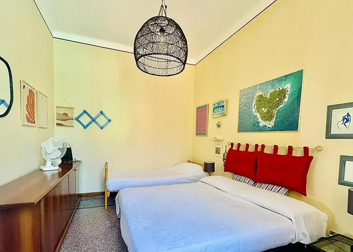 Appartement Blu , 10 Mt From Sea , One Parking Gratuito Free
